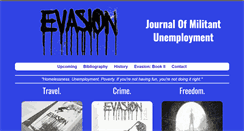 Desktop Screenshot of evasionbook.com